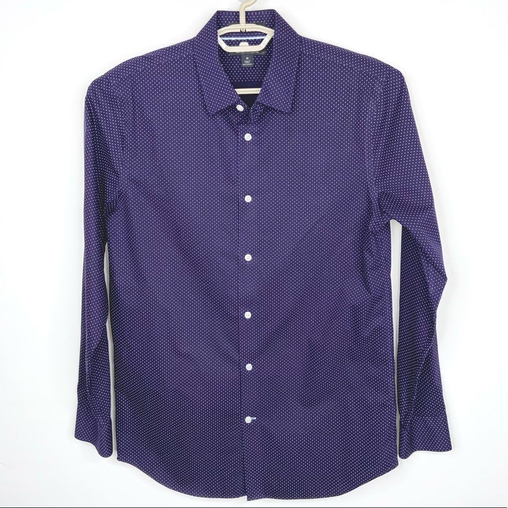 [Banana Republic] Men’s Non-Iron 100% Cotton Long Sleeve Button Down Dress Shirt
